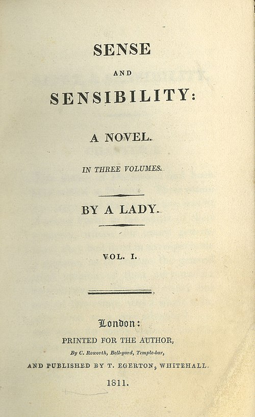 Sense and Sensibility